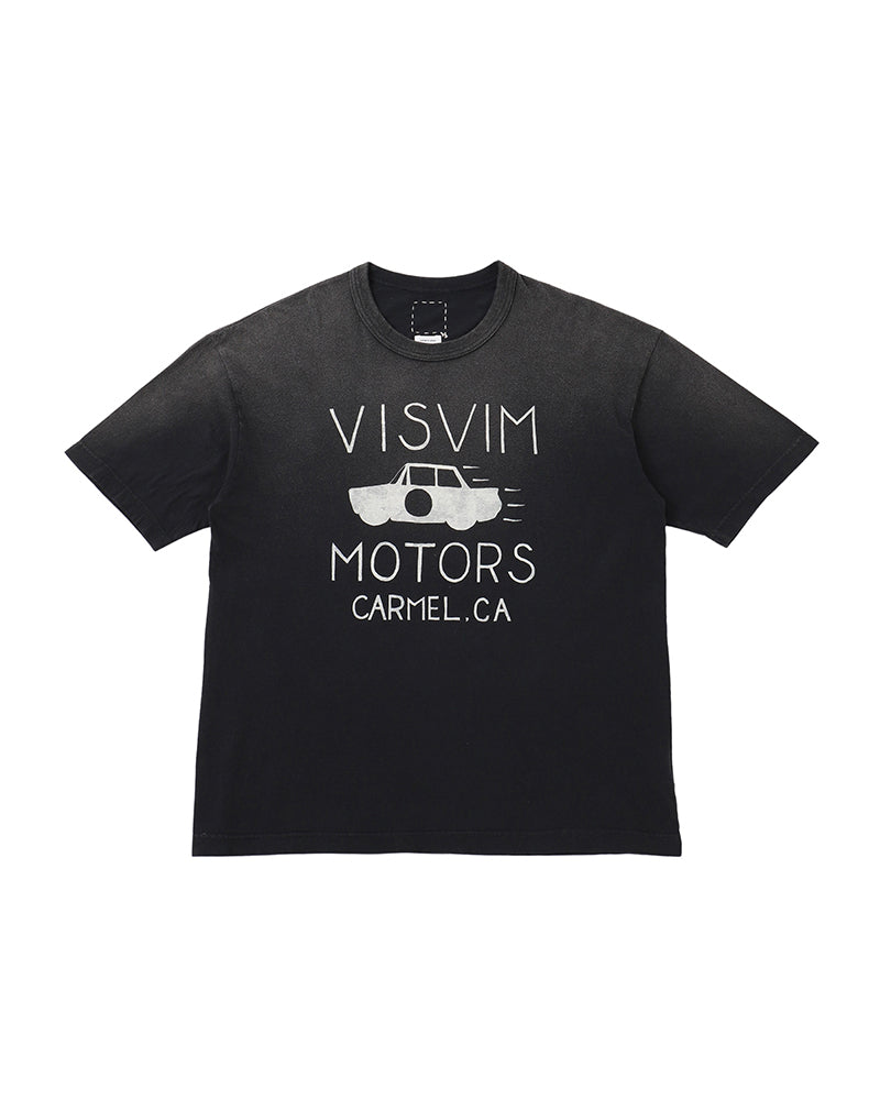 VISVIM MOTORS CLUB / JUMBO TEE S/S DMGD